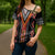 Niho Taniwha Taniko Motif Cross Shoulder Shirt - Polynesian Pride