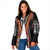 Niho Taniwha Taniko Motif Padded Jacket - Polynesian Pride