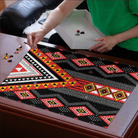 Niho Taniwha Taniko Motif Puzzle - Polynesian Pride