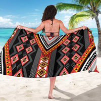 Niho Taniwha Taniko Motif Sarong