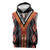 Niho Taniwha Taniko Motif Sleeveless Hoodie - Polynesian Pride