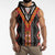 Niho Taniwha Taniko Motif Sleeveless Hoodie - Polynesian Pride
