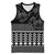 Black Taniko Kowhaiwhai Tukutuku Motif Basketball Jersey - Polynesian Pride
