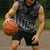 Black Taniko Kowhaiwhai Tukutuku Motif Sleeveless Hoodie - Polynesian Pride