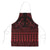 Red Taniko Kowhaiwhai Tukutuku Motif Apron - Polynesian Pride