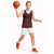 Red Taniko Kowhaiwhai Tukutuku Motif Basketball Jersey - Polynesian Pride