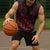 Red Taniko Kowhaiwhai Tukutuku Motif Sleeveless Hoodie - Polynesian Pride