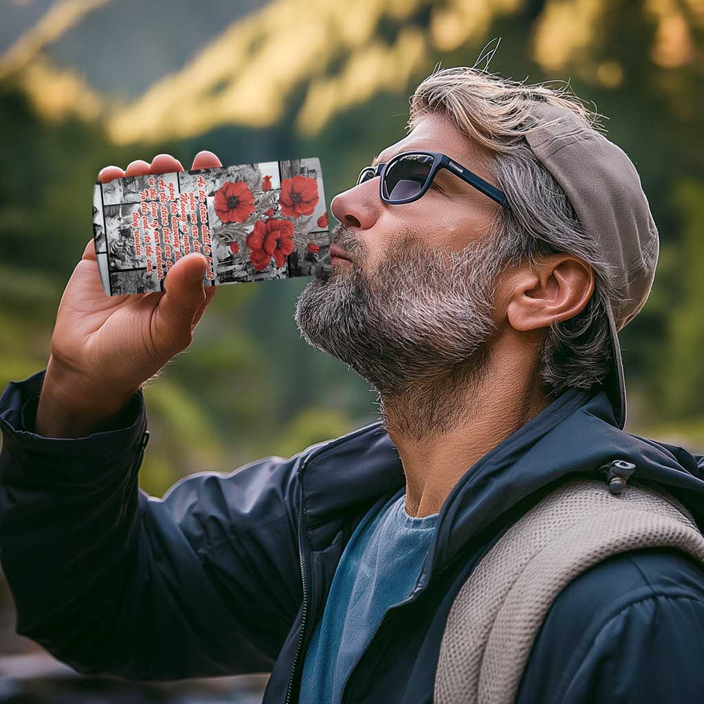 ANZAC Day Gallipoli Campaign 4 in 1 Can Cooler Tumbler To The End They Remain