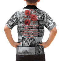 ANZAC Day Gallipoli Campaign Family Matching Long Sleeve Bodycon Dress and Hawaiian Shirt To The End They Remain LT9 - Polynesian Pride