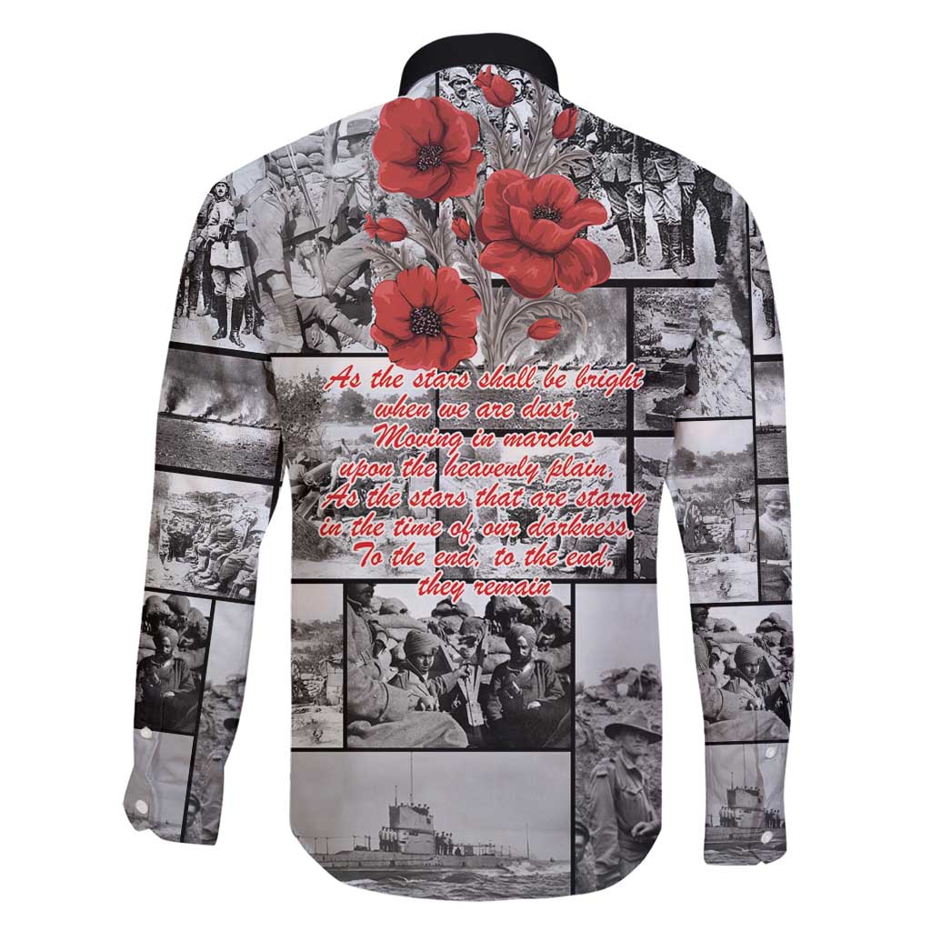 ANZAC Day Gallipoli Campaign Family Matching Mermaid Dress and Hawaiian Shirt To The End They Remain LT9 - Polynesian Pride