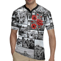 ANZAC Day Gallipoli Campaign Rugby Jersey To The End They Remain