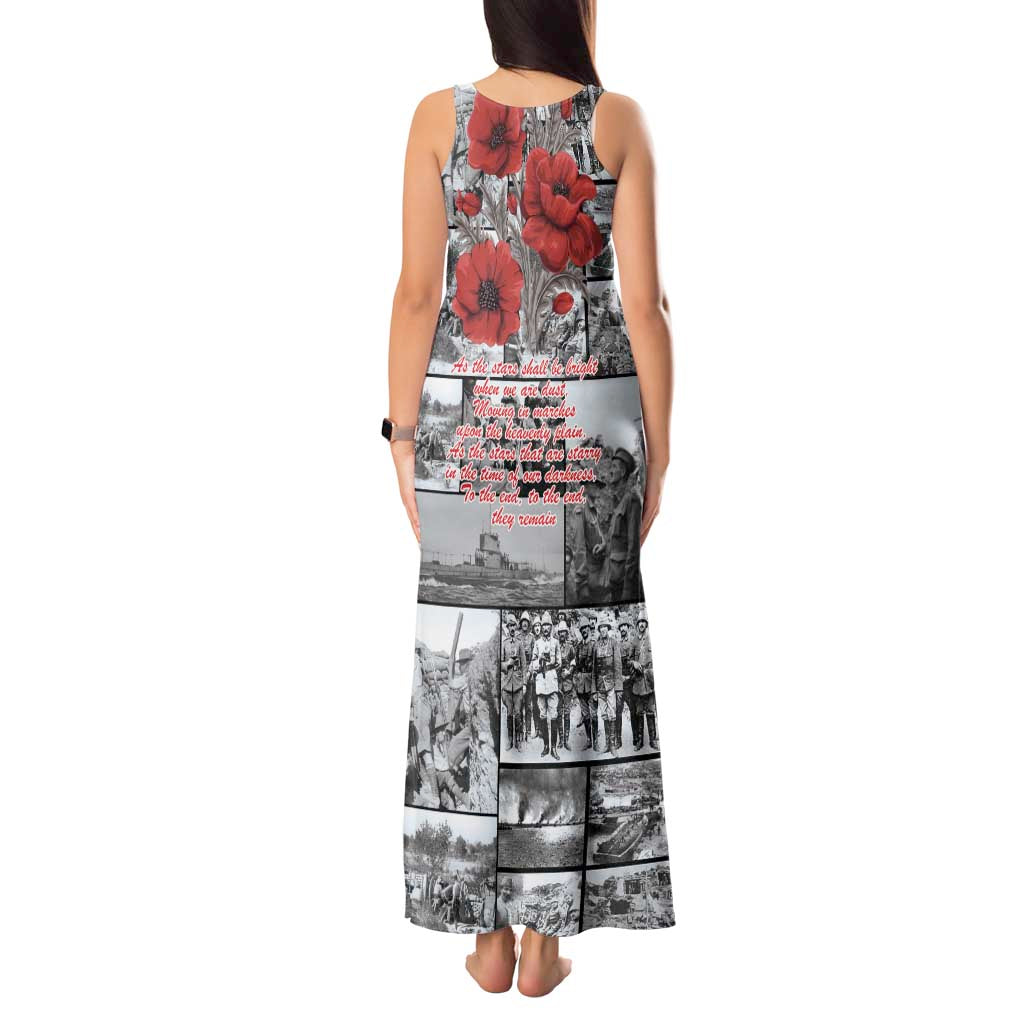 ANZAC Day Gallipoli Campaign Tank Maxi Dress To The End They Remain