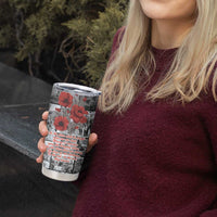 ANZAC Day Gallipoli Campaign Tumbler Cup To The End They Remain