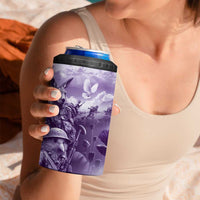 Purple ANZAC Day The Battle of Lone Pine 4 in 1 Can Cooler Tumbler Kiwi-Kangaroo Soldier Lest We Forget