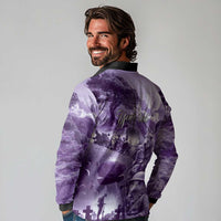 Purple ANZAC Day The Battle of Lone Pine Long Sleeve Polo Shirt Kiwi-Kangaroo Soldier Lest We Forget LT9 - Polynesian Pride
