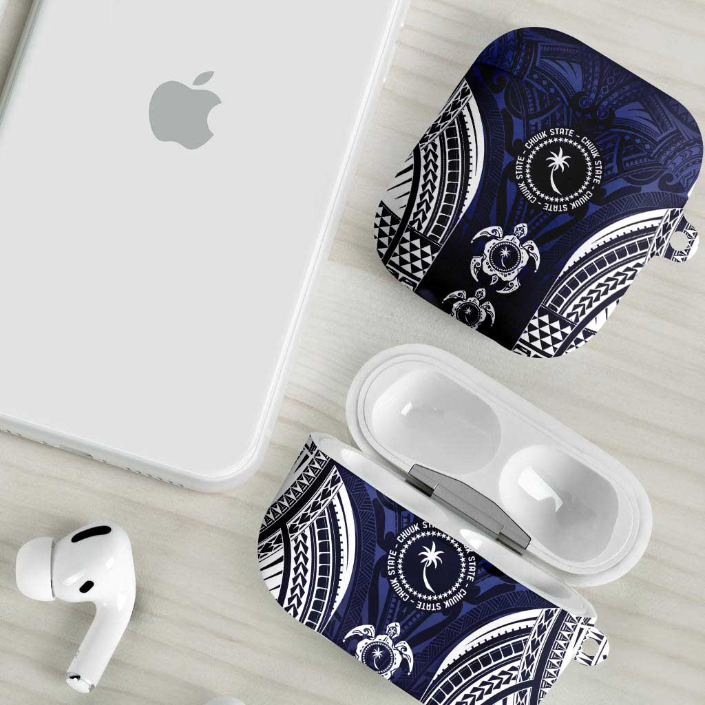 FSM Chuuk States AirPods Case Micronesia Six 9 One Polynesian Tribal Pattern - Polynesian Pride