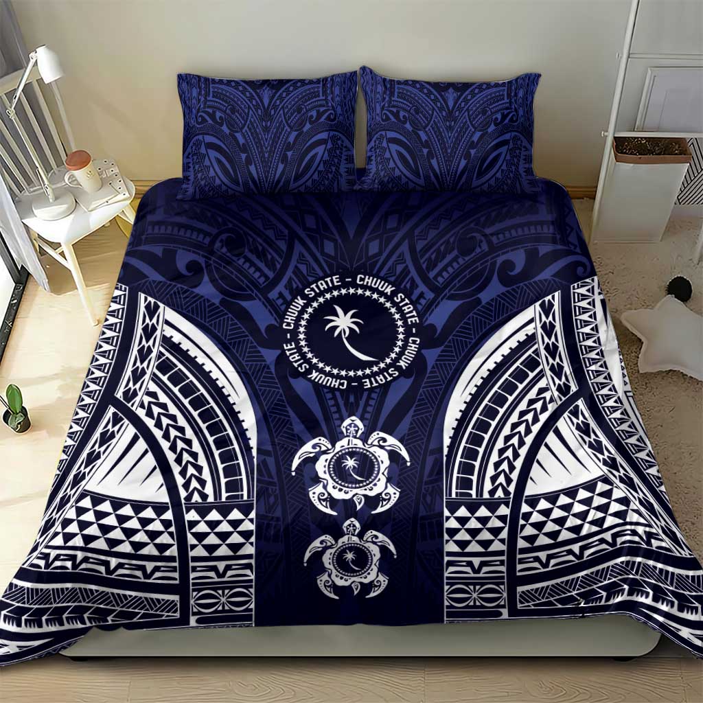 FSM Chuuk States Bedding Set Micronesia Six 9 One Polynesian Tribal Pattern LT9 - Polynesian Pride