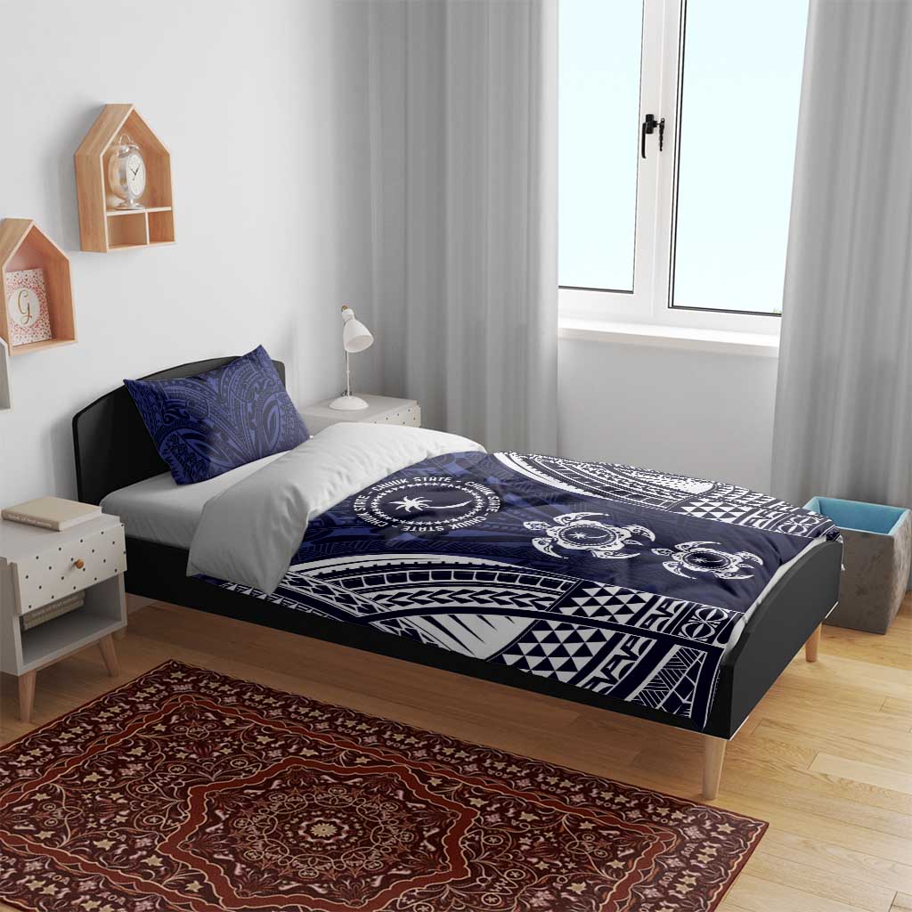 FSM Chuuk States Bedding Set Micronesia Six 9 One Polynesian Tribal Pattern LT9 - Polynesian Pride