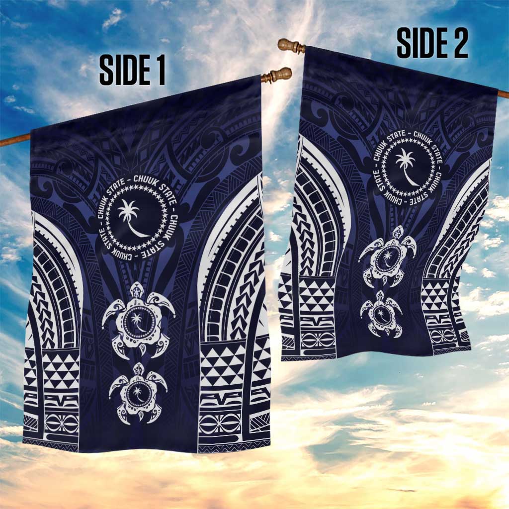 FSM Chuuk States Garden Flag Micronesia Six 9 One Polynesian Tribal Pattern LT9 - Polynesian Pride