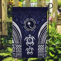 FSM Chuuk States Garden Flag Micronesia Six 9 One Polynesian Tribal Pattern LT9 Garden Flag Blue - Polynesian Pride