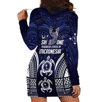 FSM Chuuk States Hoodie Dress Micronesia Six 9 One Polynesian Tribal Pattern