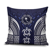 FSM Chuuk States Pillow Cover Micronesia Six 9 One Polynesian Tribal Pattern - Polynesian Pride