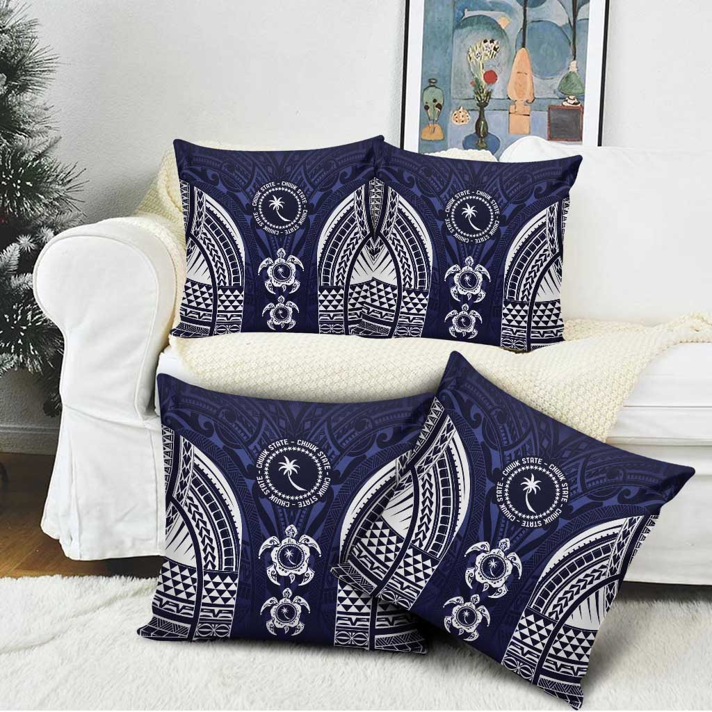 FSM Chuuk States Pillow Cover Micronesia Six 9 One Polynesian Tribal Pattern - Polynesian Pride