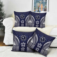 FSM Chuuk States Pillow Cover Micronesia Six 9 One Polynesian Tribal Pattern - Polynesian Pride