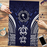 FSM Chuuk States Puzzle Micronesia Six 9 One Polynesian Tribal Pattern - Polynesian Pride