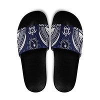 FSM Chuuk States Slide Sandals Micronesia Six 9 One Polynesian Tribal Pattern - Polynesian Pride