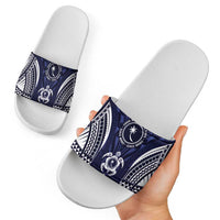 FSM Chuuk States Slide Sandals Micronesia Six 9 One Polynesian Tribal Pattern - Polynesian Pride