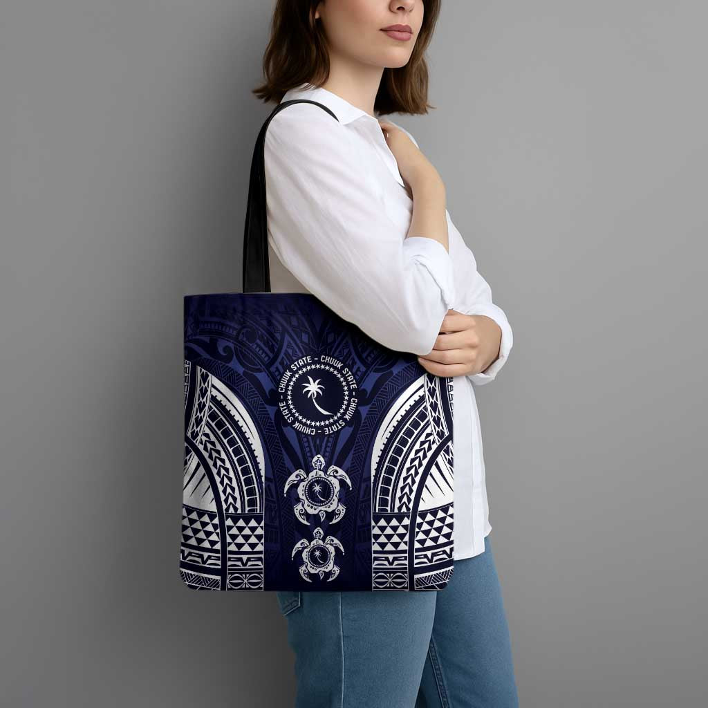 FSM Chuuk States Tote Bag Micronesia Six 9 One Polynesian Tribal Pattern - Polynesian Pride