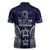 FSM Chuuk States Zipper Polo Shirt Micronesia Six 9 One Polynesian Tribal Pattern - Polynesian Pride