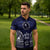 FSM Chuuk States Zipper Polo Shirt Micronesia Six 9 One Polynesian Tribal Pattern - Polynesian Pride