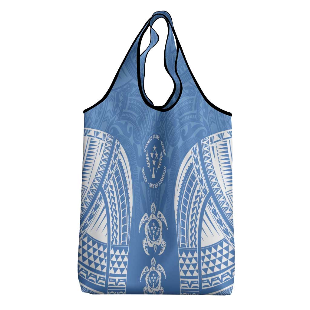 FSM Kosrae States Grocery Bag Micronesia Six 9 One Polynesian Tribal Pattern