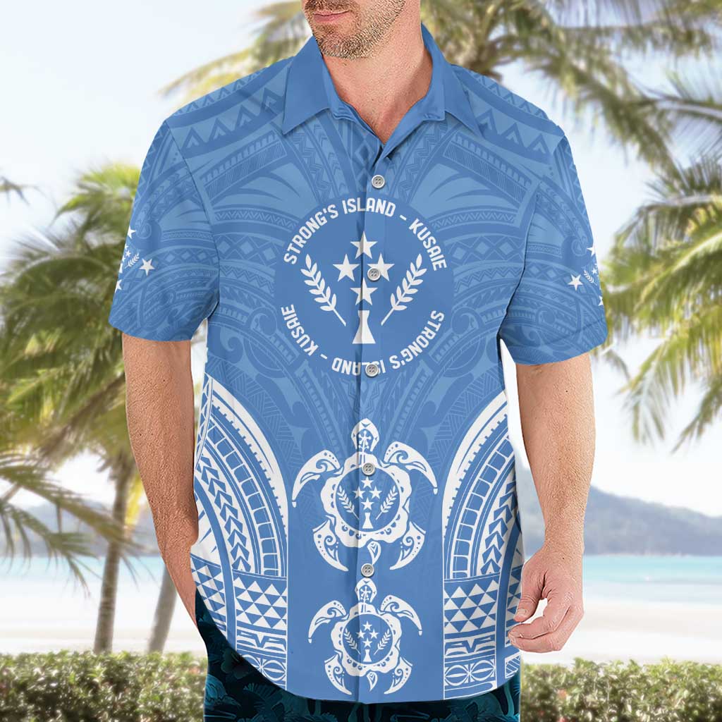FSM Kosrae States Hawaiian Shirt Micronesia Six 9 One Polynesian Tribal Pattern