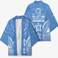 FSM Kosrae States Kimono Micronesia Six 9 One Polynesian Tribal Pattern - Polynesian Pride