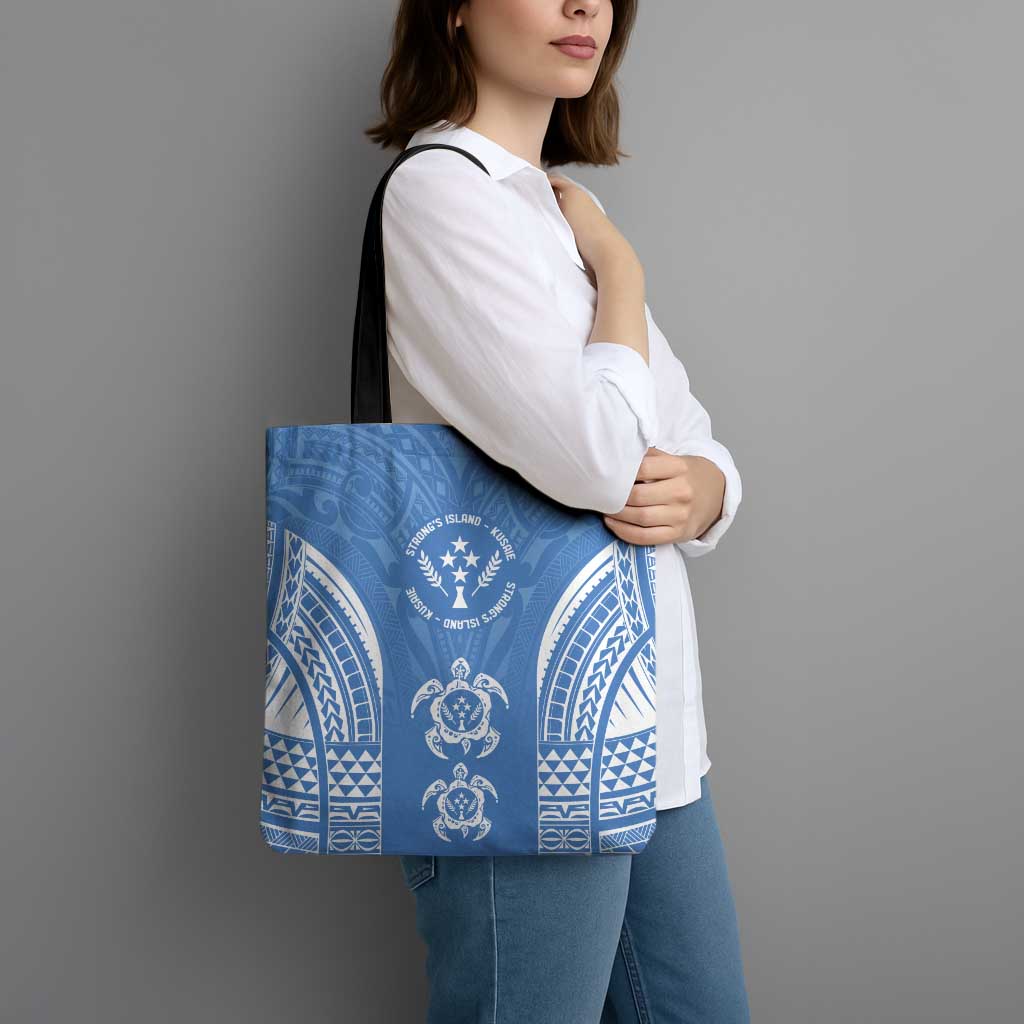 FSM Kosrae States Tote Bag Micronesia Six 9 One Polynesian Tribal Pattern - Polynesian Pride