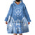 FSM Kosrae States Wearable Blanket Hoodie Micronesia Six 9 One Polynesian Tribal Pattern