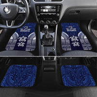 FSM Pohnpei States Car Mats Micronesia Six 9 One Polynesian Tribal Pattern