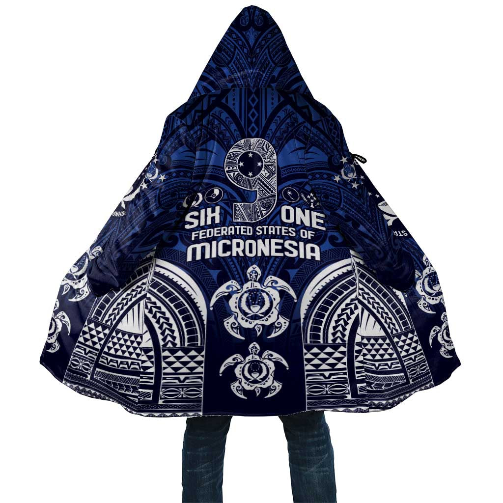 FSM Pohnpei States Cloak Micronesia Six 9 One Polynesian Tribal Pattern - Polynesian Pride