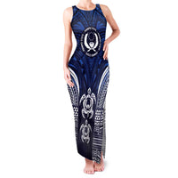FSM Pohnpei States Family Matching Tank Maxi Dress and Hawaiian Shirt Micronesia Six 9 One Polynesian Tribal Pattern