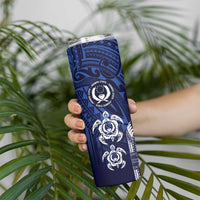 FSM Pohnpei States Skinny Tumbler Micronesia Six 9 One Polynesian Tribal Pattern