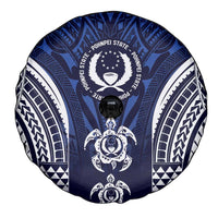 FSM Pohnpei States Spare Tire Cover Micronesia Six 9 One Polynesian Tribal Pattern