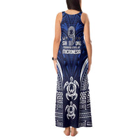 FSM Pohnpei States Tank Maxi Dress Micronesia Six 9 One Polynesian Tribal Pattern