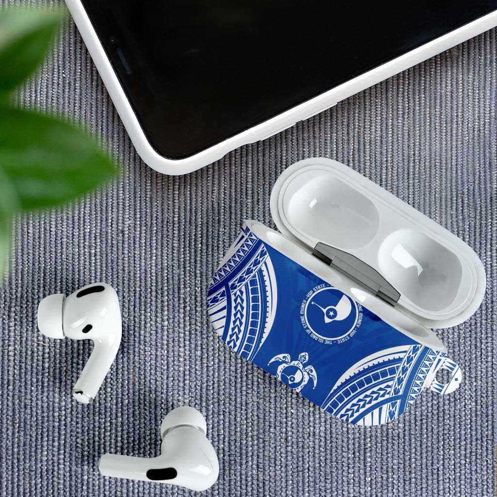 FSM Yap States AirPods Case Micronesia Six 9 One Polynesian Tribal Pattern - Polynesian Pride