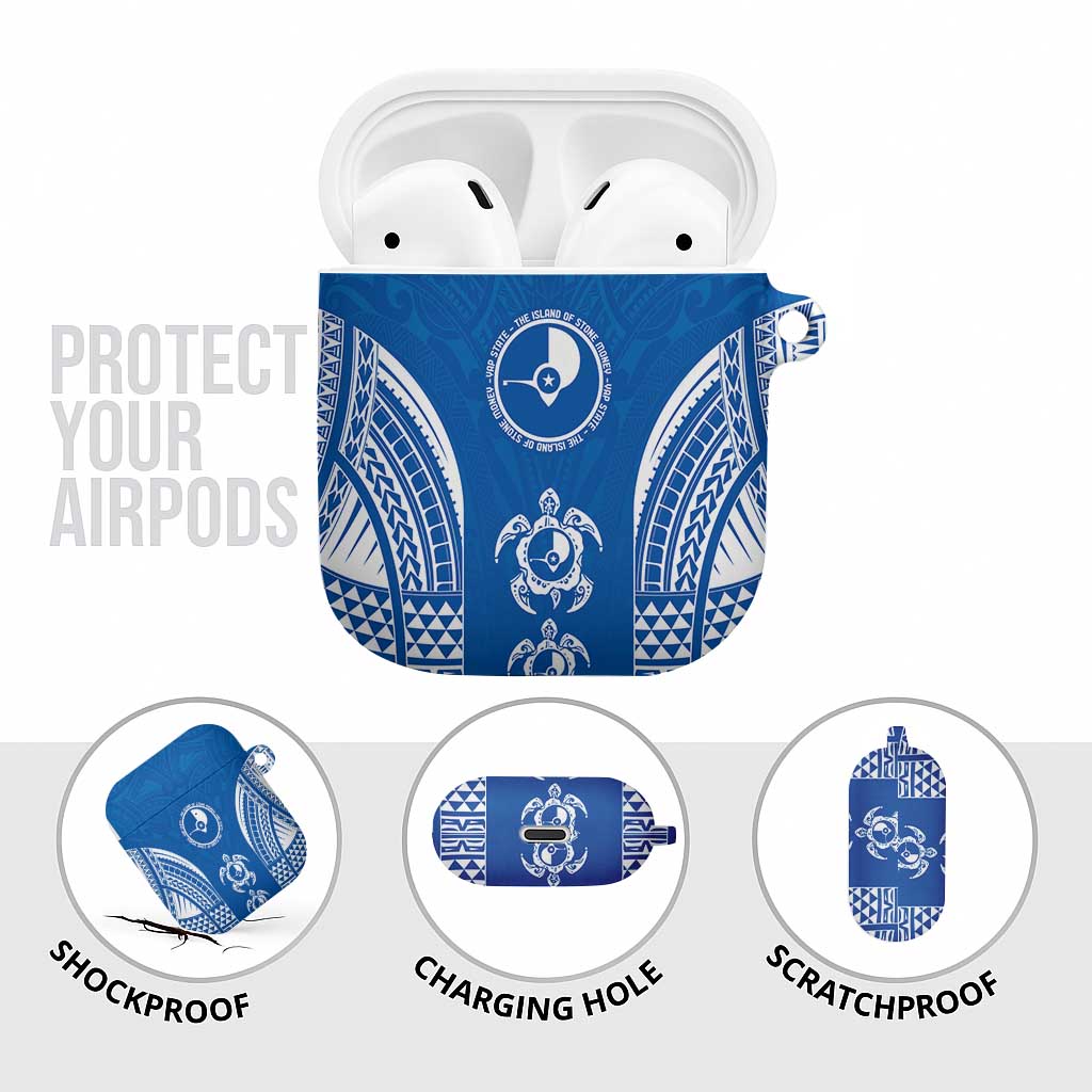 FSM Yap States AirPods Case Micronesia Six 9 One Polynesian Tribal Pattern - Polynesian Pride