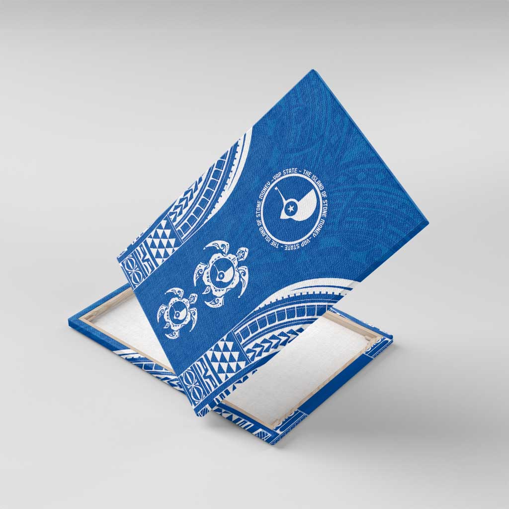 FSM Yap States Canvas Wall Art Micronesia Six 9 One Polynesian Tribal Pattern