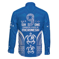 FSM Yap States Family Matching Puletasi and Hawaiian Shirt Micronesia Six 9 One Polynesian Tribal Pattern
