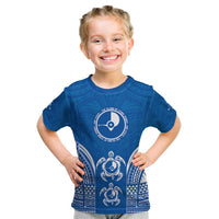 FSM Yap States Kid T Shirt Micronesia Six 9 One Polynesian Tribal Pattern